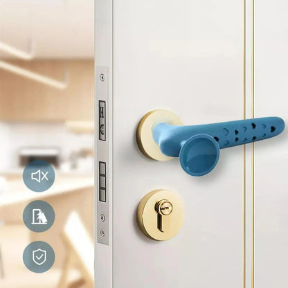 3 Pièce Housse De Protection Pour Poignée De Porte En Silicone